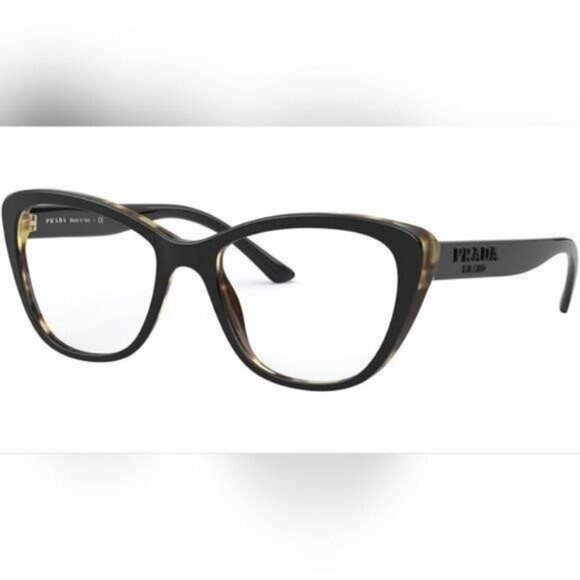 Authentic New PRADAPR 04WV black and medium havana - Picture 9 of 11